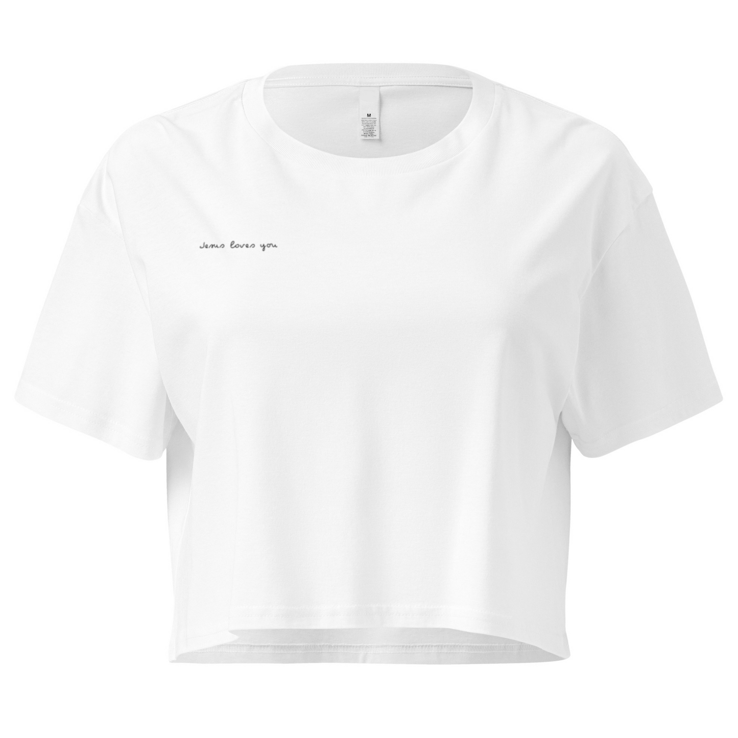 Jesus Loves You Crop Top