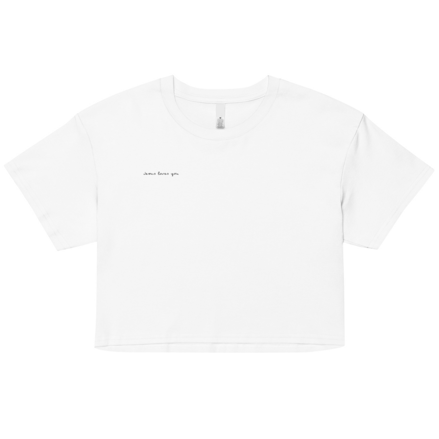 Jesus Loves You Crop Top