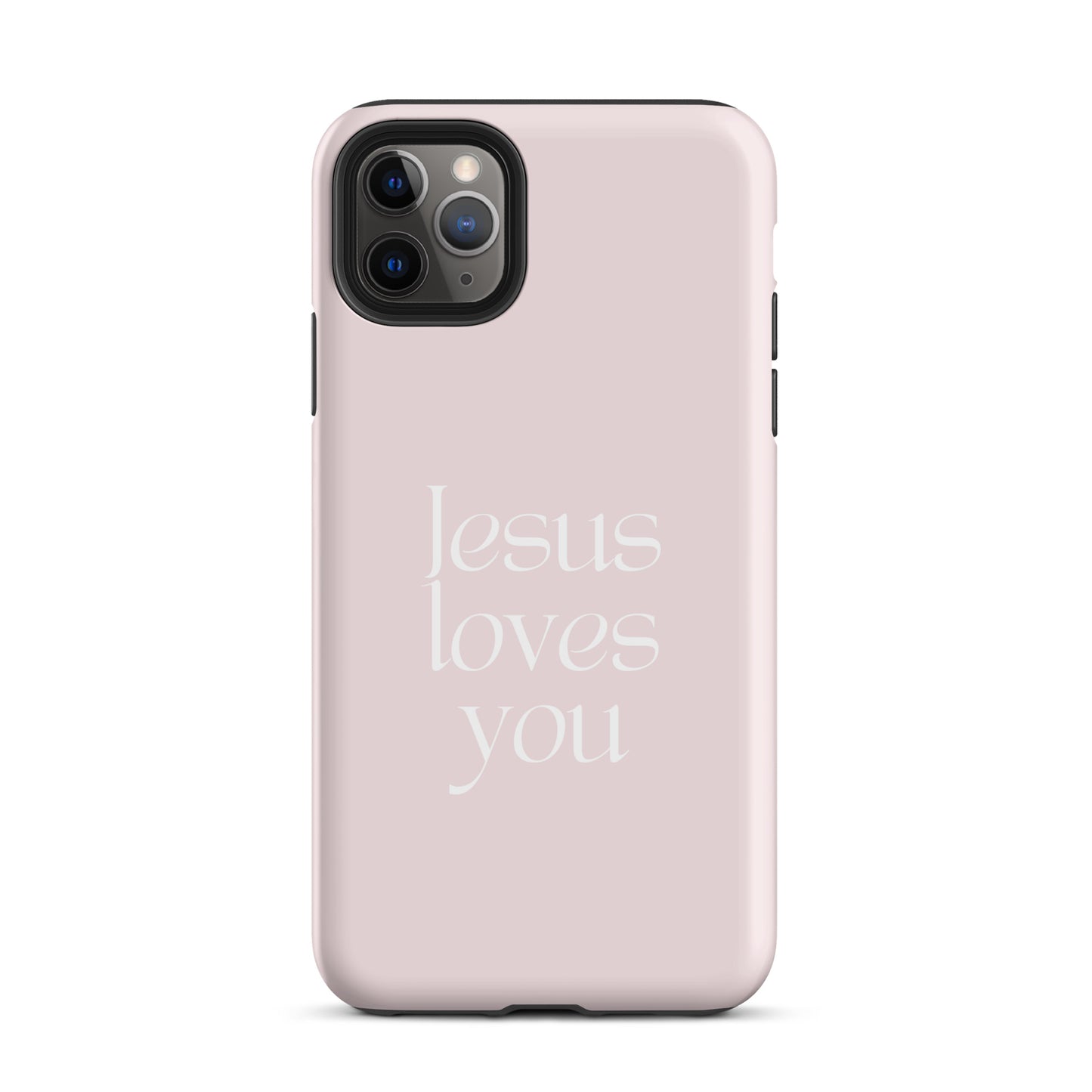 Jesus Loves You Soft Pink Tough Phone Case