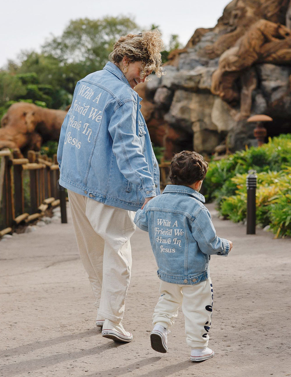 What a Friend In Jesus Denim Jacket