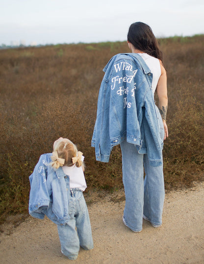 What a Friend In Jesus Denim Jacket