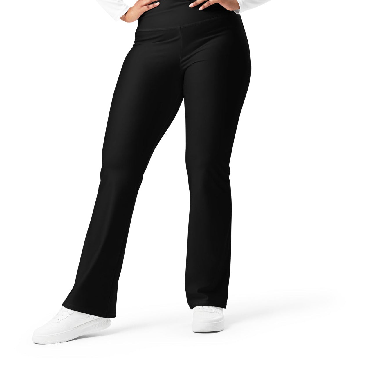 Cross Flare Leggings