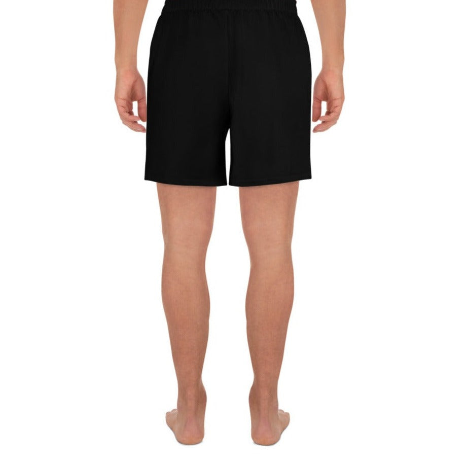 Yahweh Black Men's Recycled Athletic Shorts