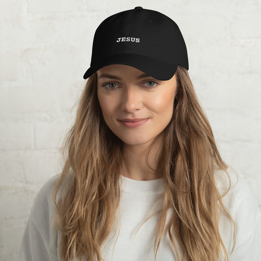 Jesus Dad Hat Black