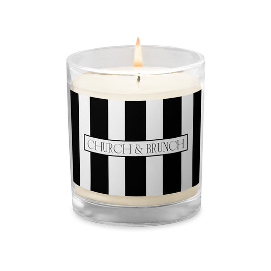 Church & Brunch Unscented Decorative Soy Wax Candle