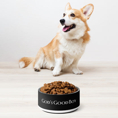 God's Good Boy Pet bowl