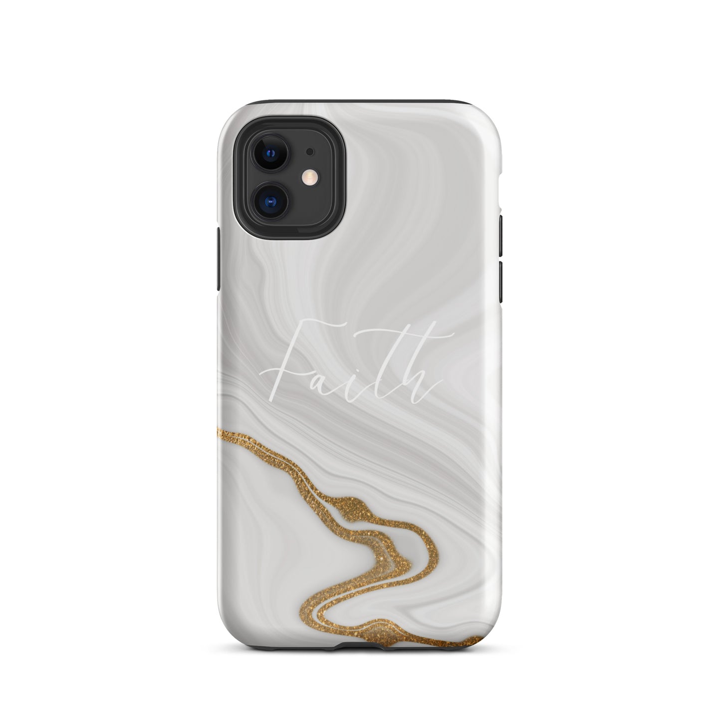 Faith Marble Pattern Tough Phone Case