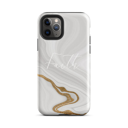 Faith Marble Pattern Tough Phone Case