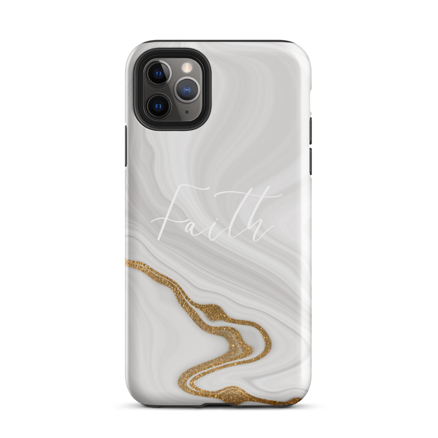 Faith Marble Pattern Tough Phone Case