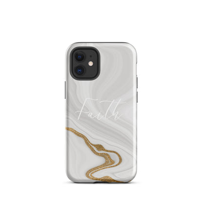 Faith Marble Pattern Tough Phone Case