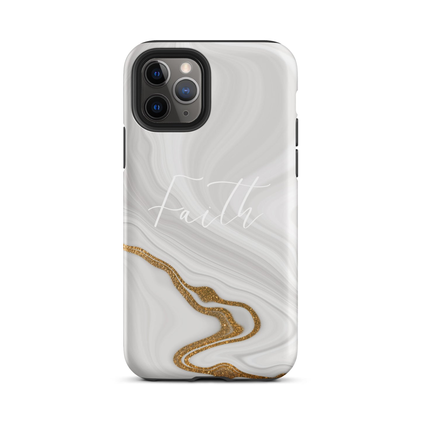 Faith Marble Pattern Tough Phone Case