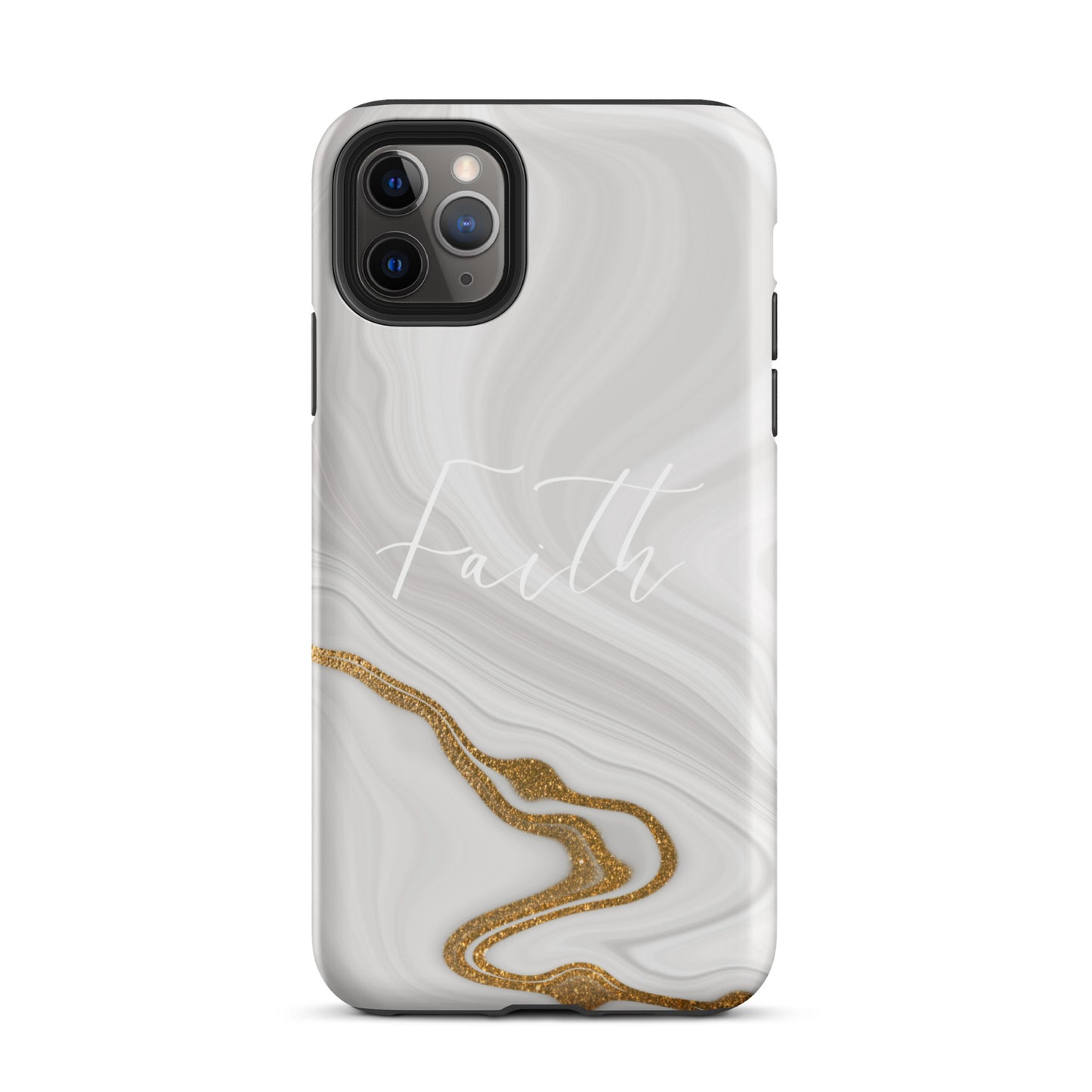 Faith Marble Pattern Tough Phone Case