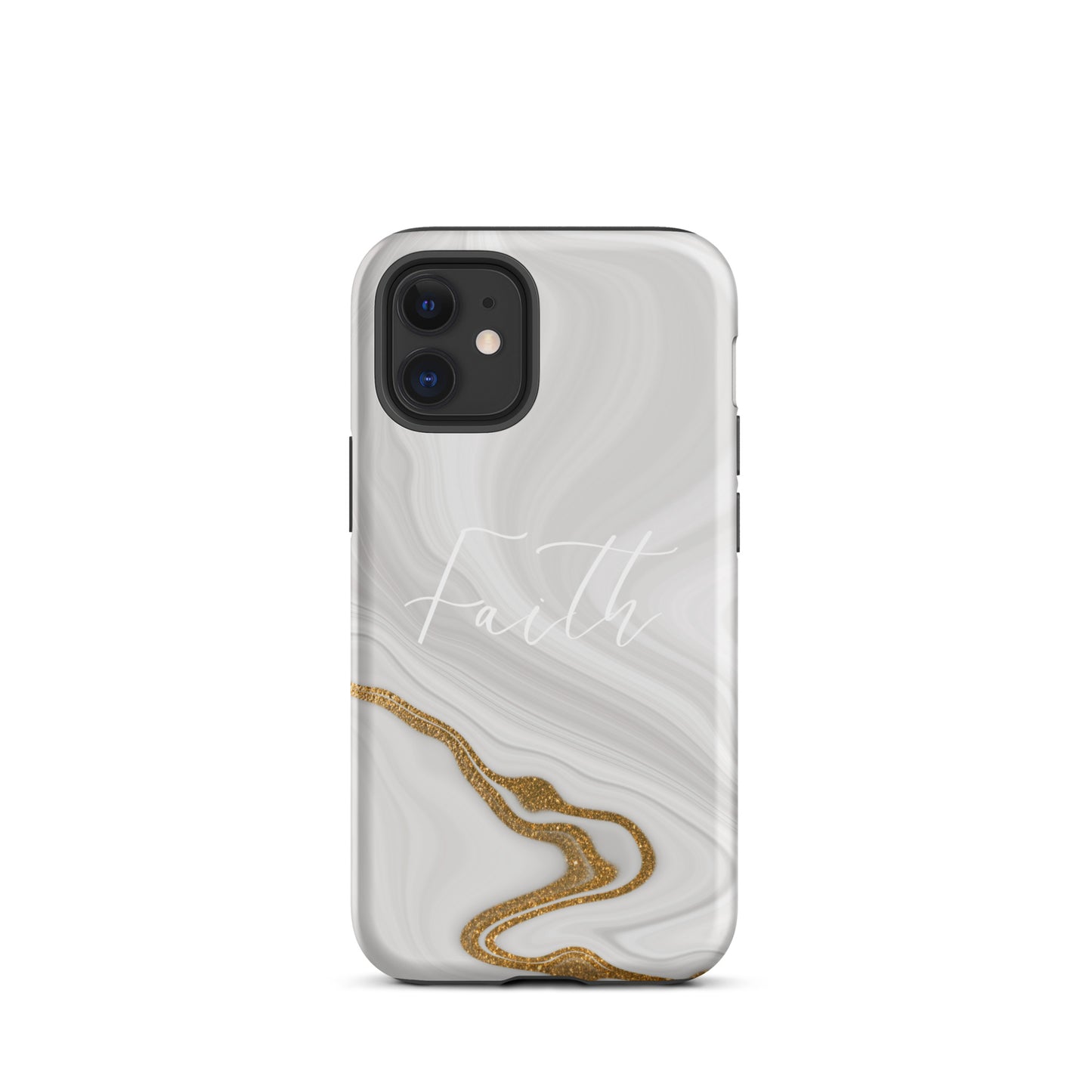 Faith Marble Pattern Tough Phone Case