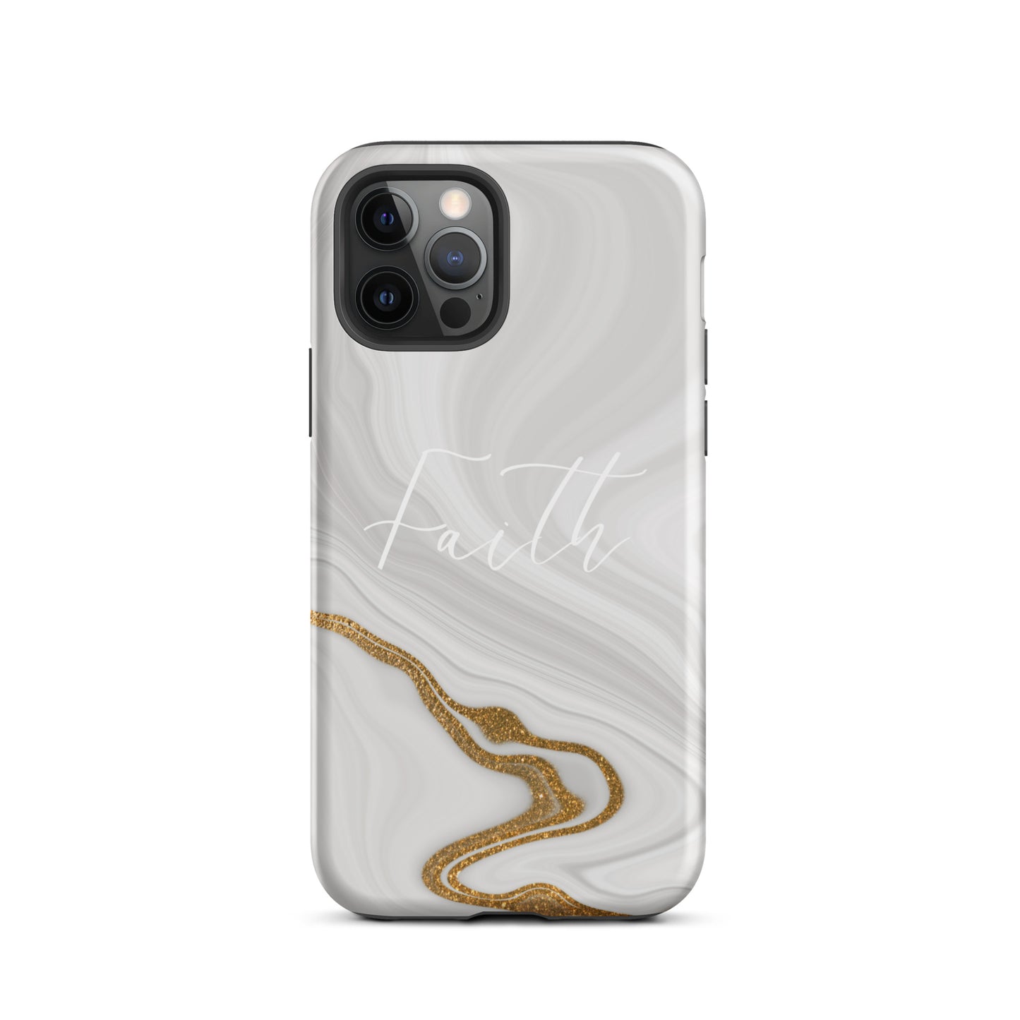 Faith Marble Pattern Tough Phone Case