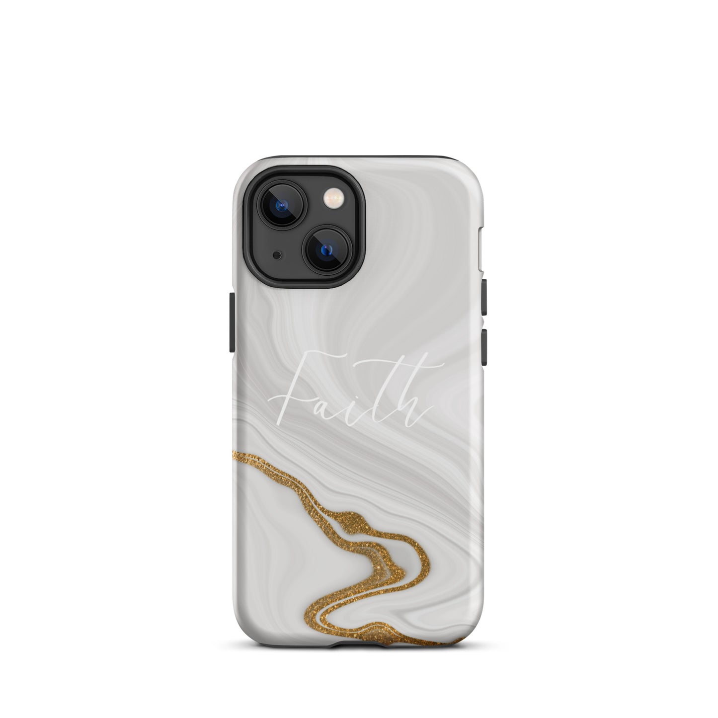 Faith Marble Pattern Tough Phone Case