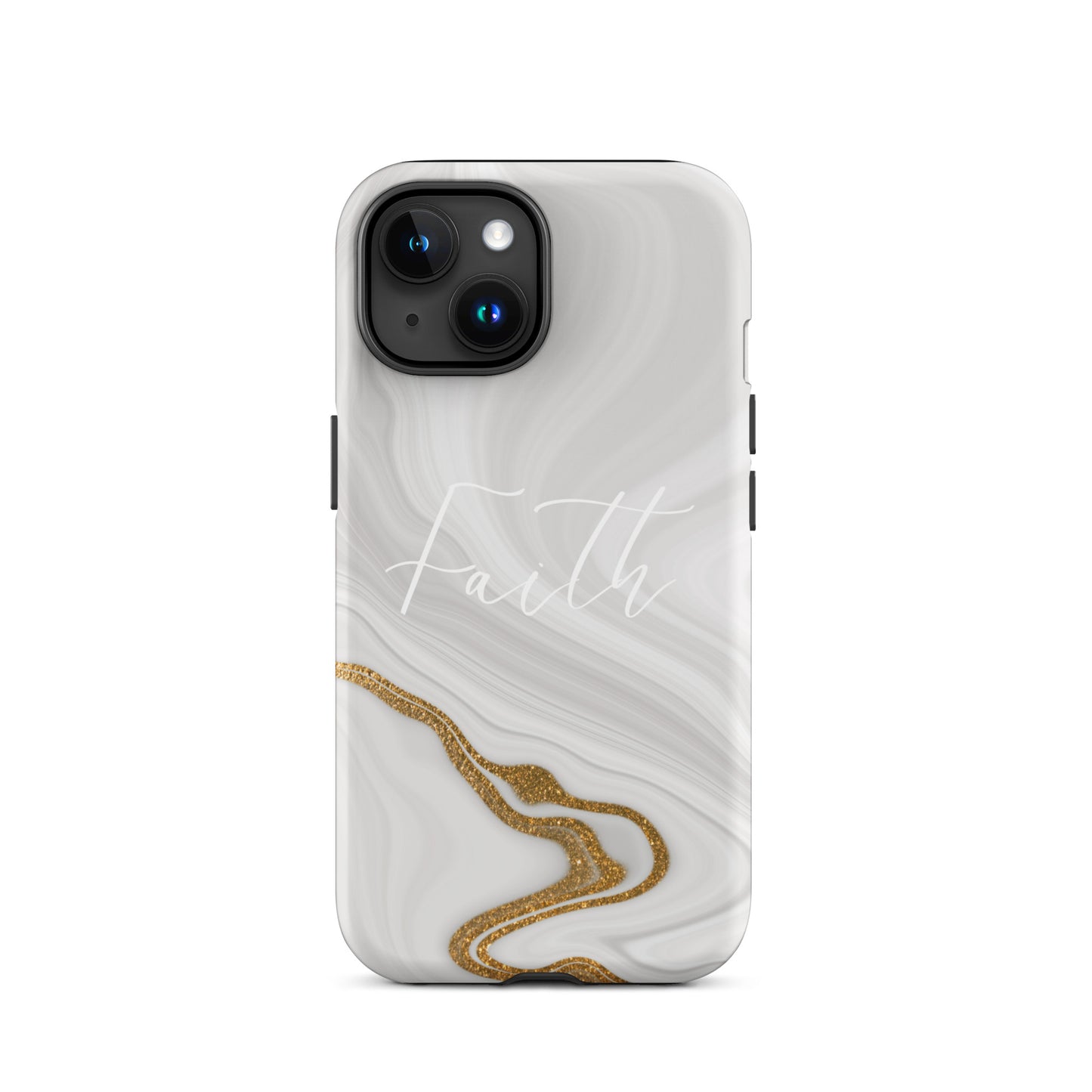 Faith Marble Pattern Tough Phone Case